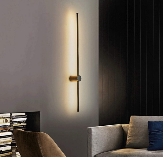 Aplique de pared lineal a doble luz 0.6 m